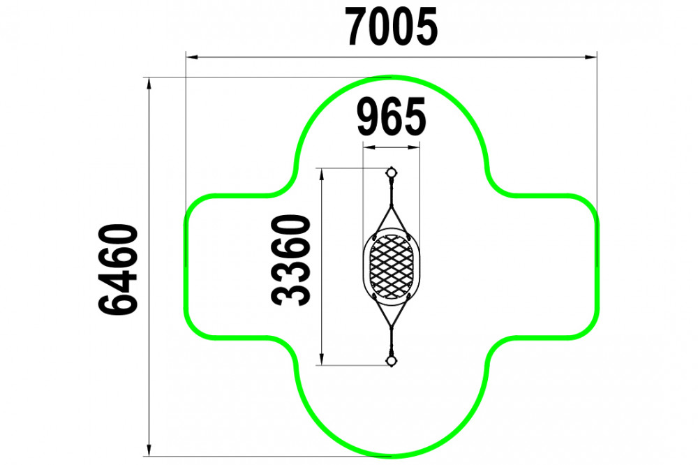 Качели "Гнездо NEO" КАЧ-1.30