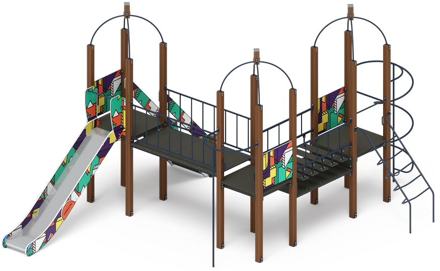 Навина (Геометрия) - ДИК 2.09.06-02 - Игровой комплекс H=1500