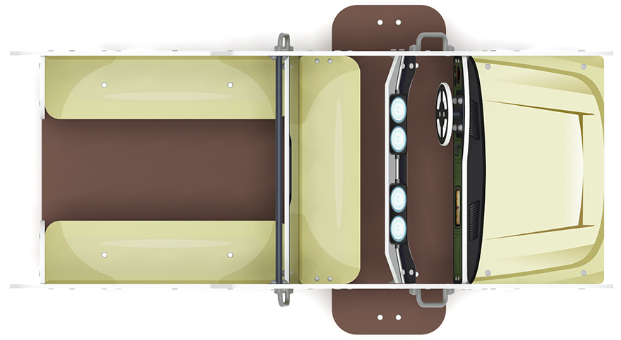 Джип пикап Сафари - Беседка машинка - МФ 10.03.10-10