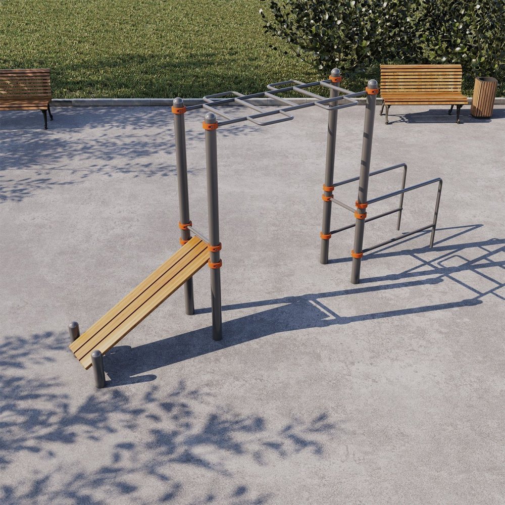 Спортивный воркаут комплекс СВС-163-М