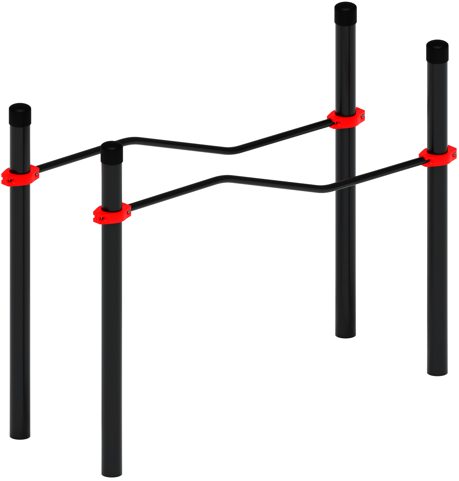 Воркаут ЛОВ 108 красный ВТ 102.06-01