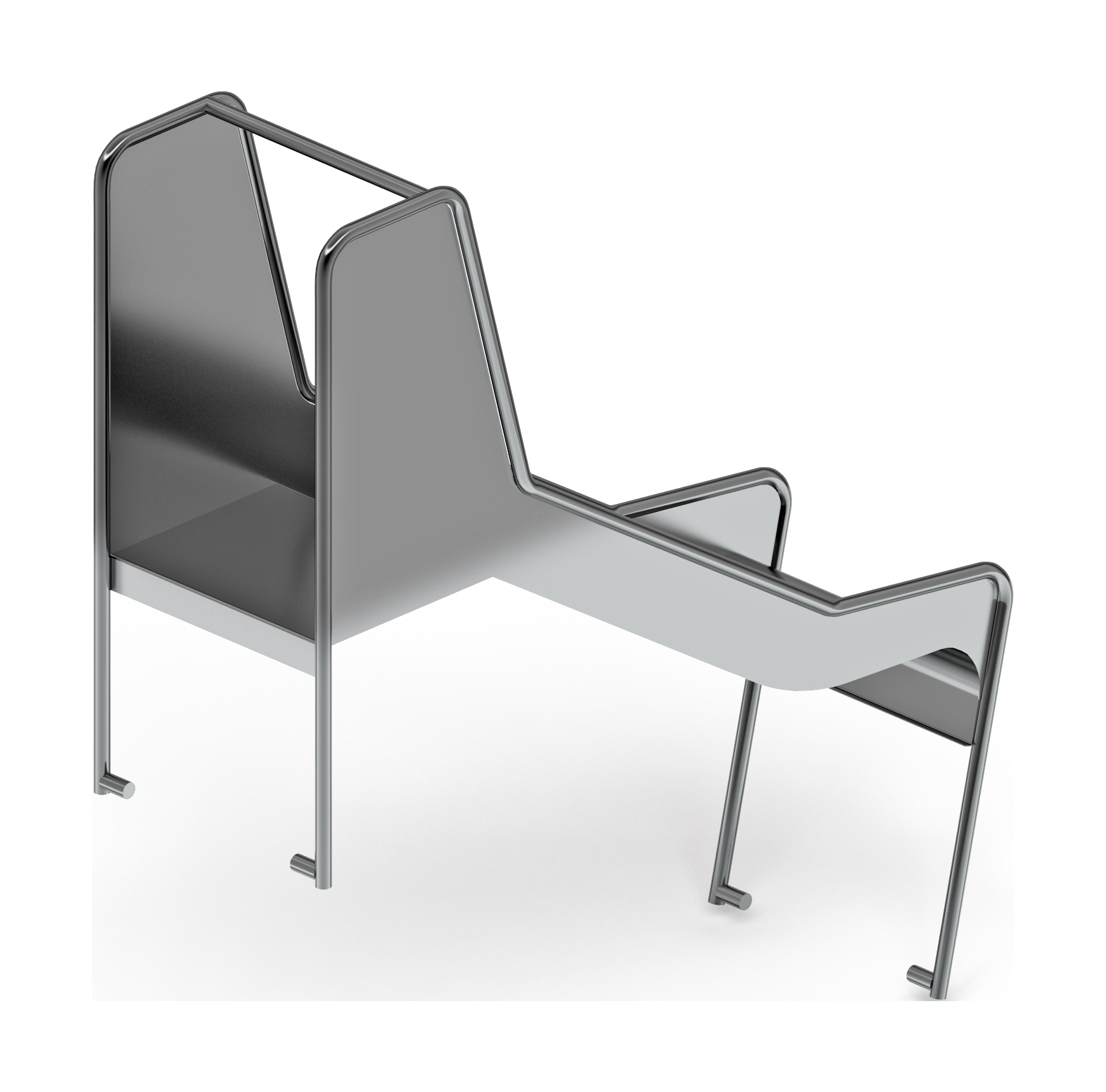 Горка для геопластики из нержавеющей стали 600 SNG 600.470-01