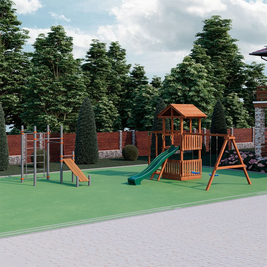 Спортивно-игровая площадка КСП-14