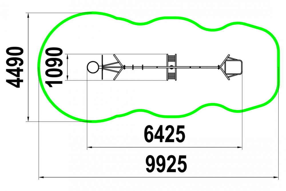 Спортивный комплекс "Юниор" СК-1.1