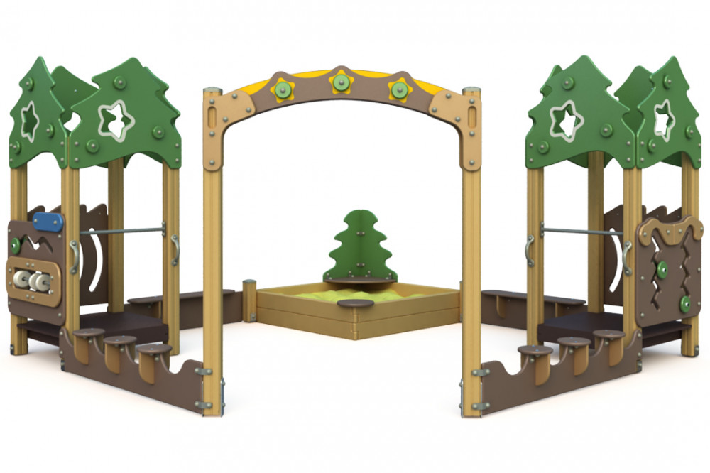 Песочница "Лес" МФ-1.110