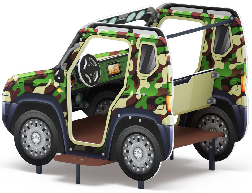 Джип Сафари - Беседка машинка - МФ 10.03.12-10