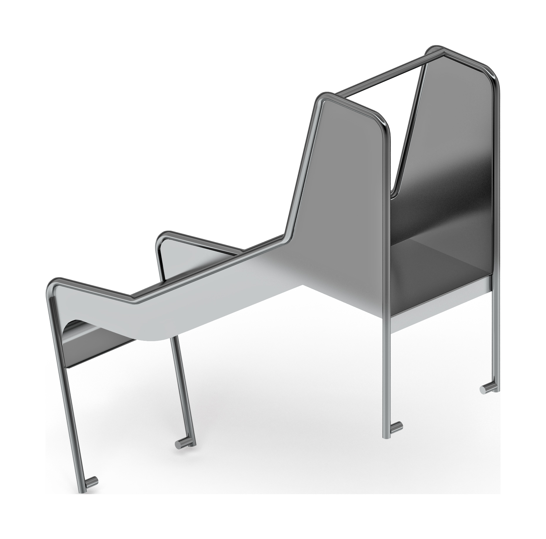 Горка для геопластики из нержавеющей стали 600 SNG 600.470-01