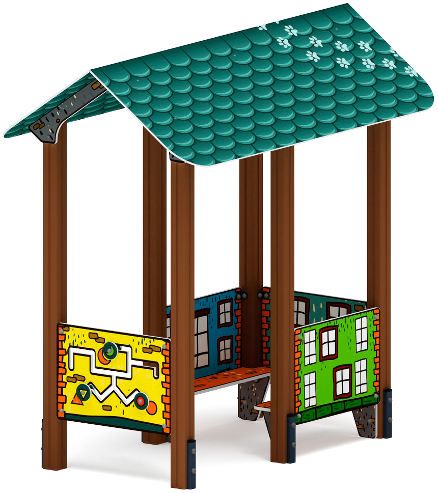 Домик средний 1 (Город) МФ 10.01.05-01