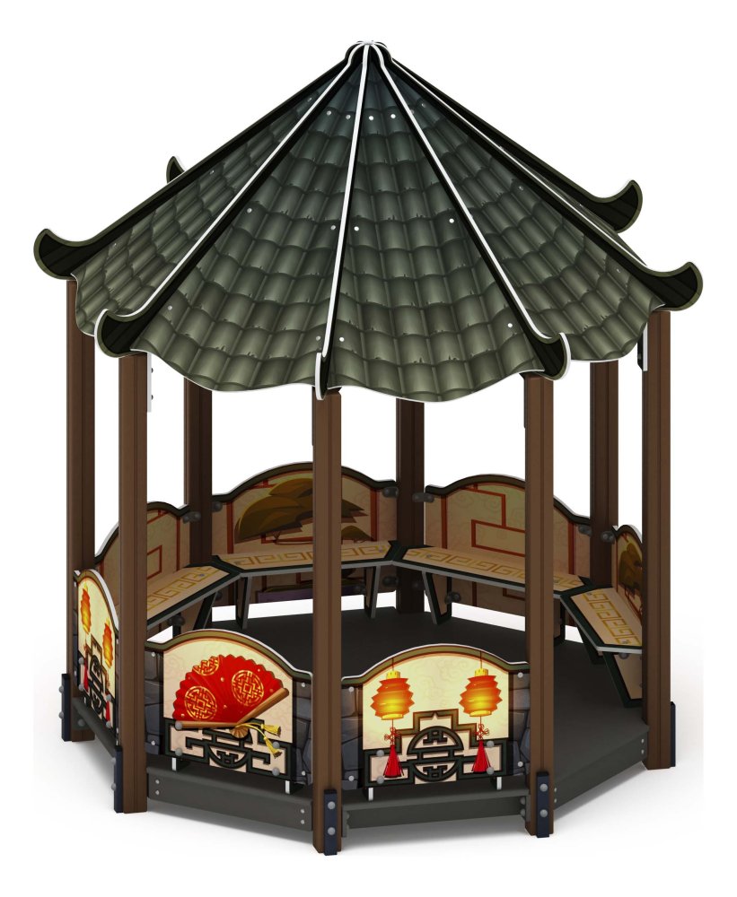 Беседка-пагода Карнавал (Шанхай) - МФ 10.22.01-03