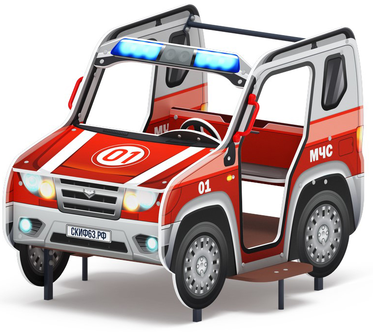Джип МЧС - Беседка машинка - МФ 10.03.12-12