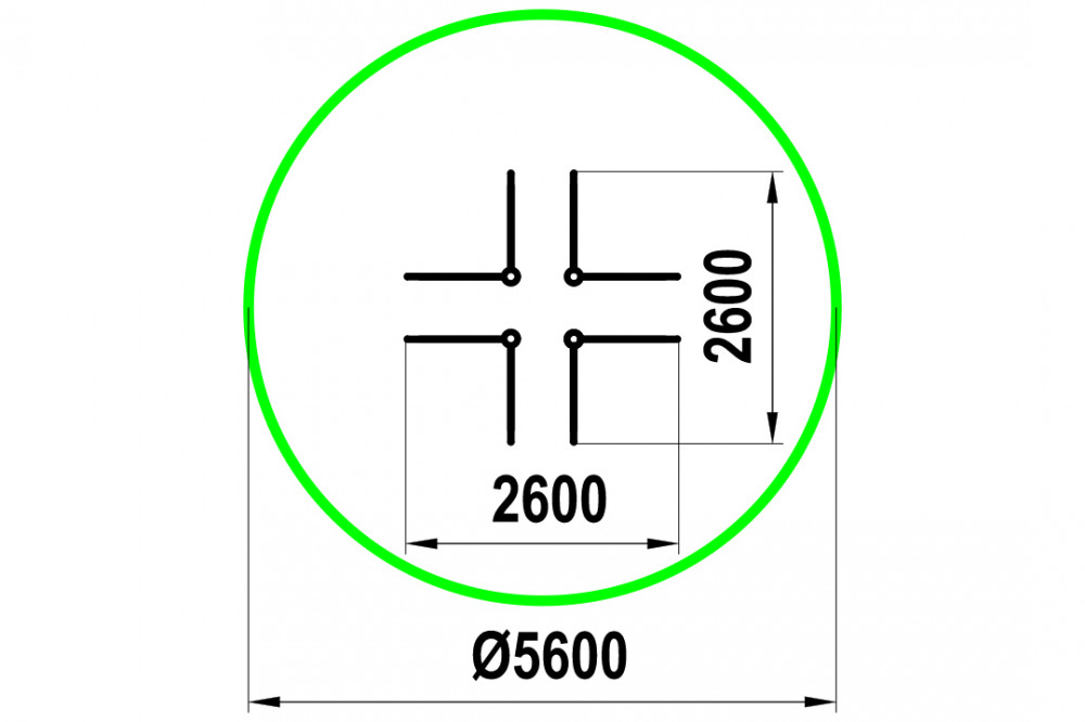 Брусья "Жук" W-03-006