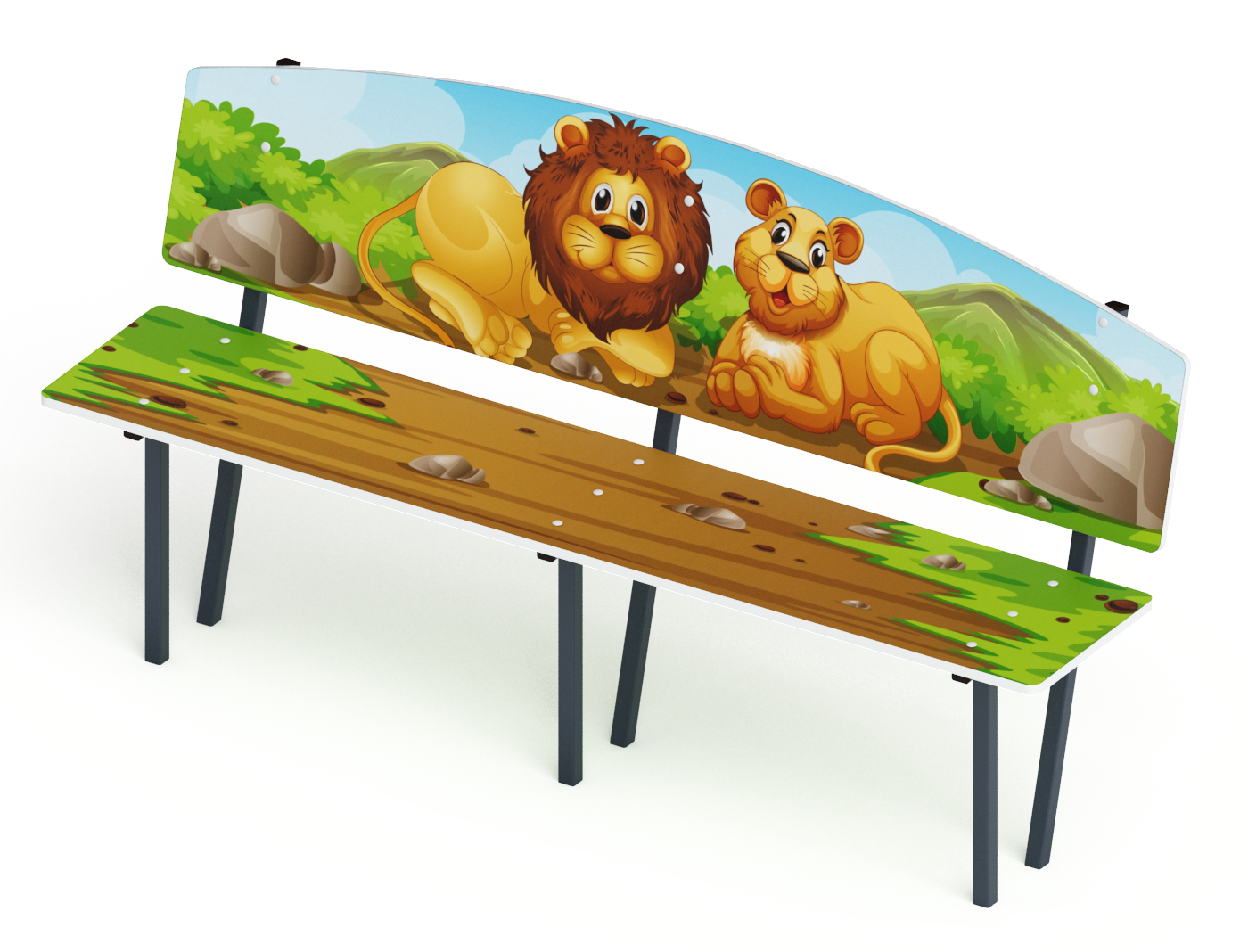 Скамейка детская Саванна - МФ 41.01.01-01.И1