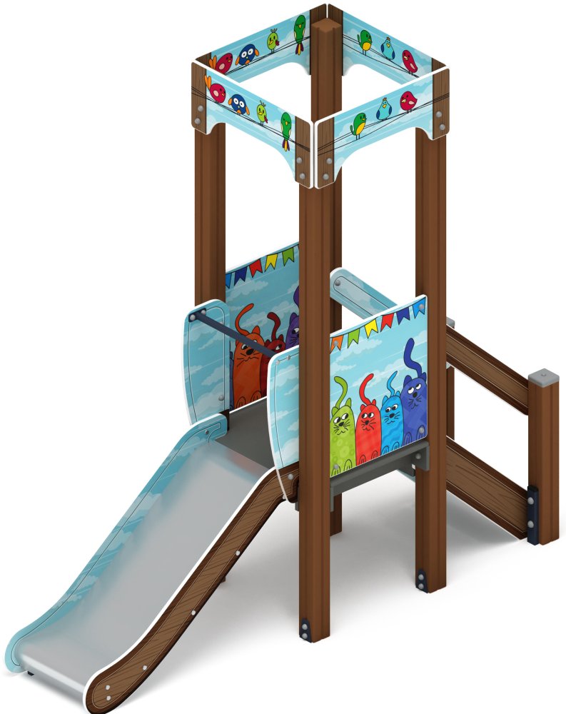 Горка - ИО 41.15.01-11 - Королевство (Коты) H=750