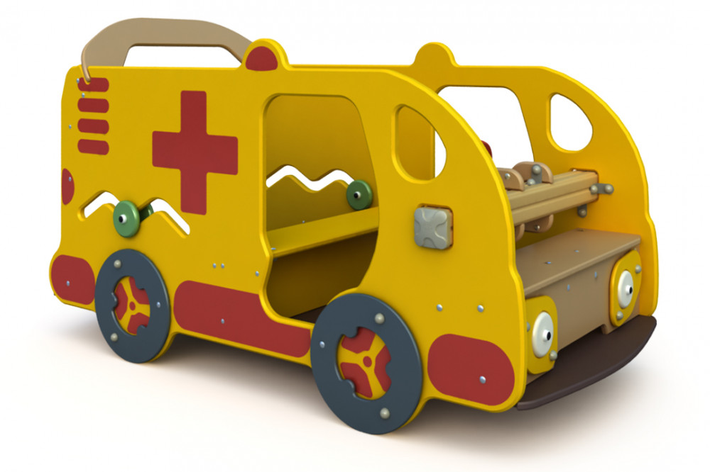 Машинка "Скорая помощь" МФ-1.4.4