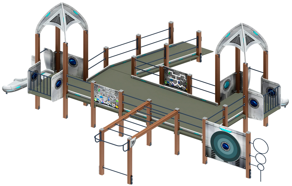 Забота Космопорт (космос) горка Н 750 ДОВ 20.14.01-02
