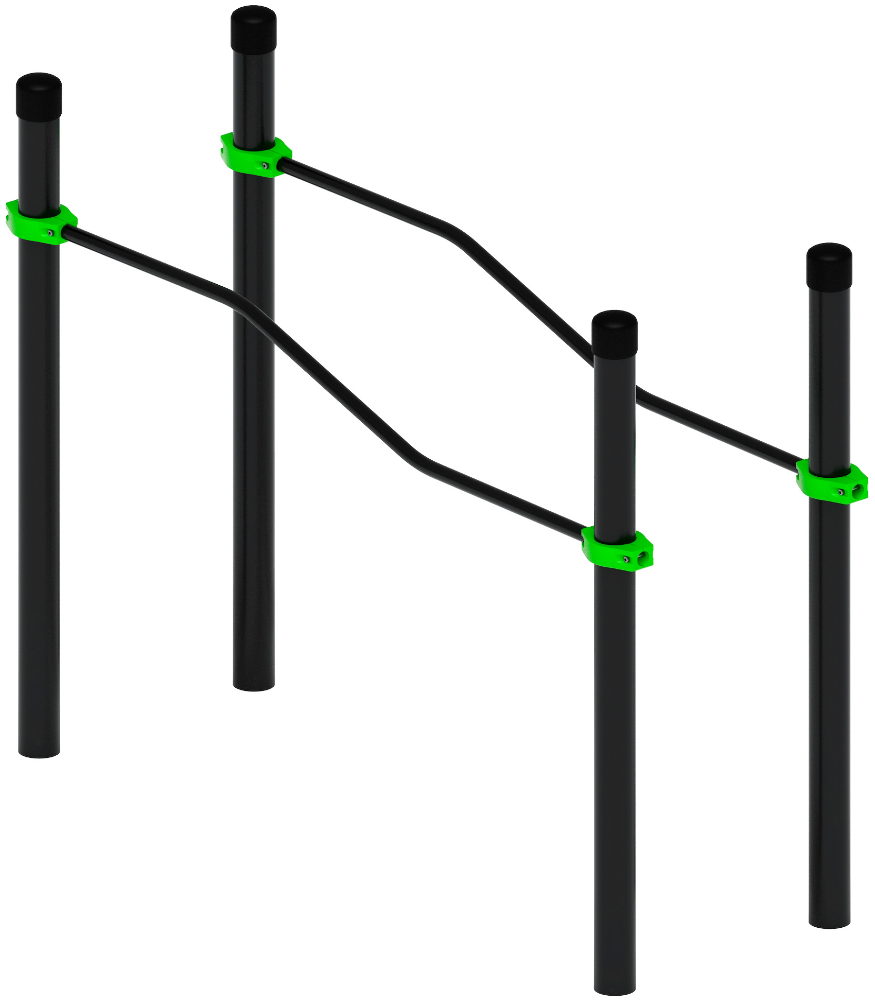 Воркаут ЛОВ 108 зеленый ВТ 102.06-02