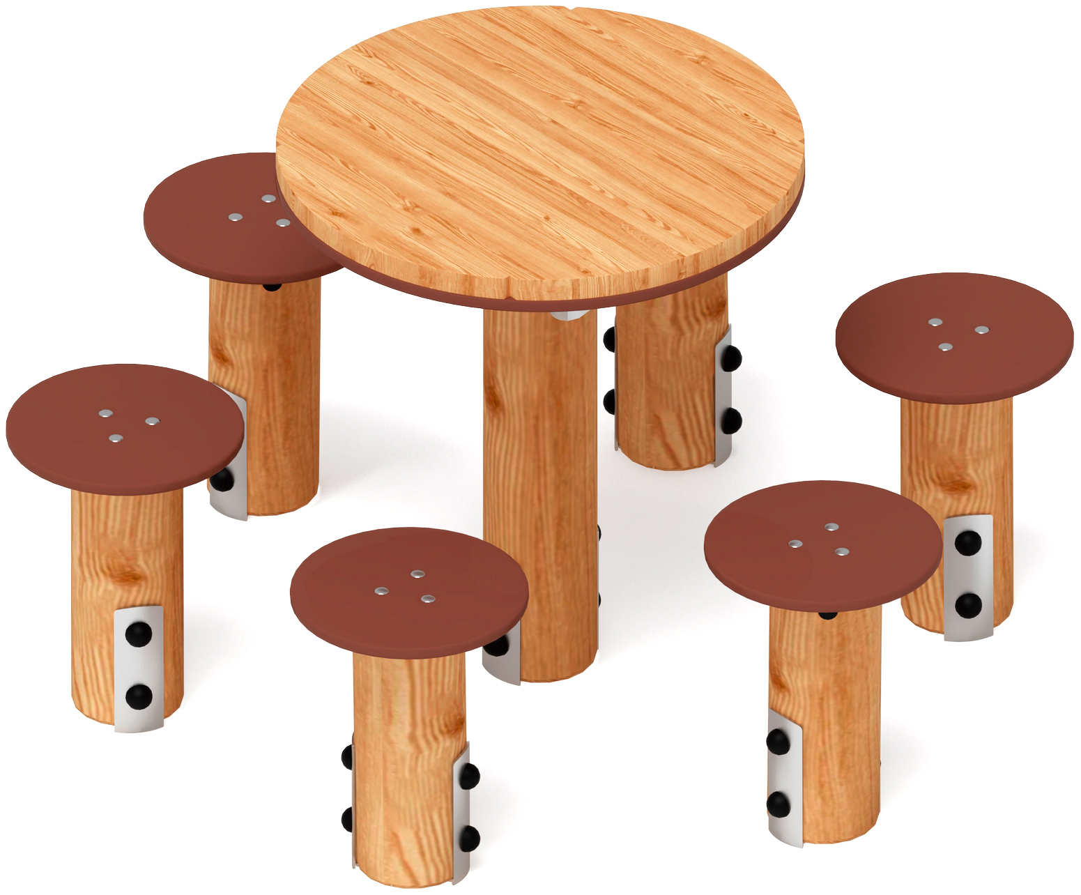 Столик взрослый (лиственница) МФ 32.01.05-Л