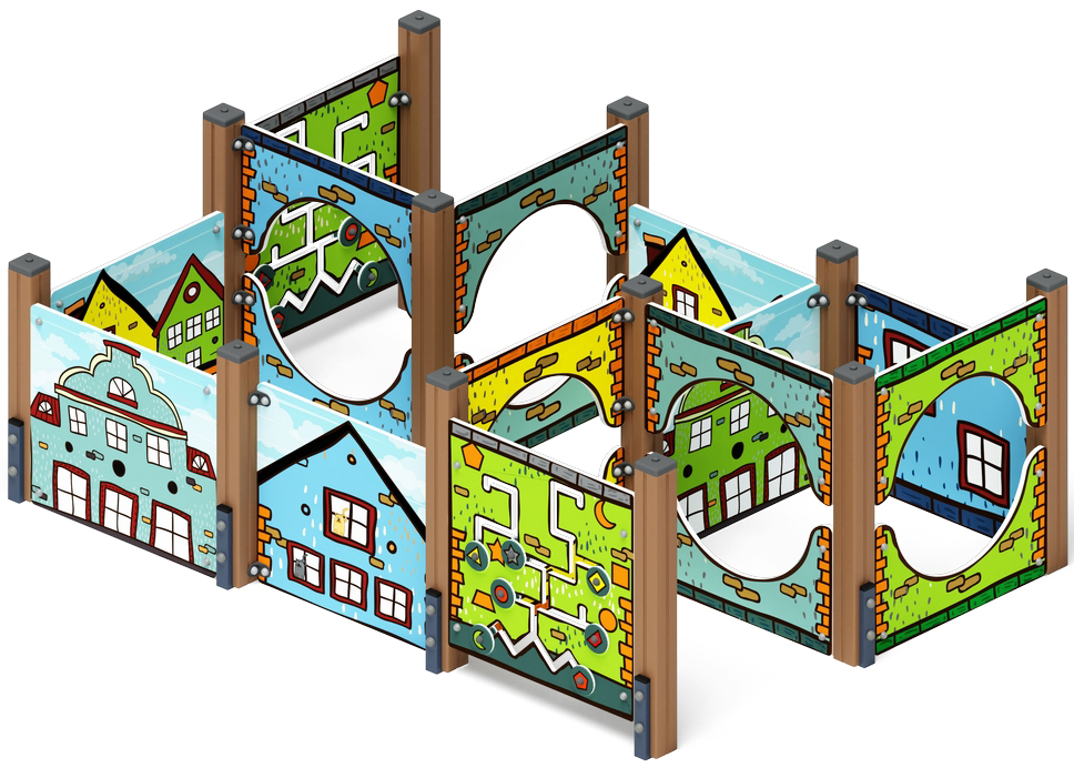 Лабиринт Кубик 3 (город) МФ 20.01.03-01