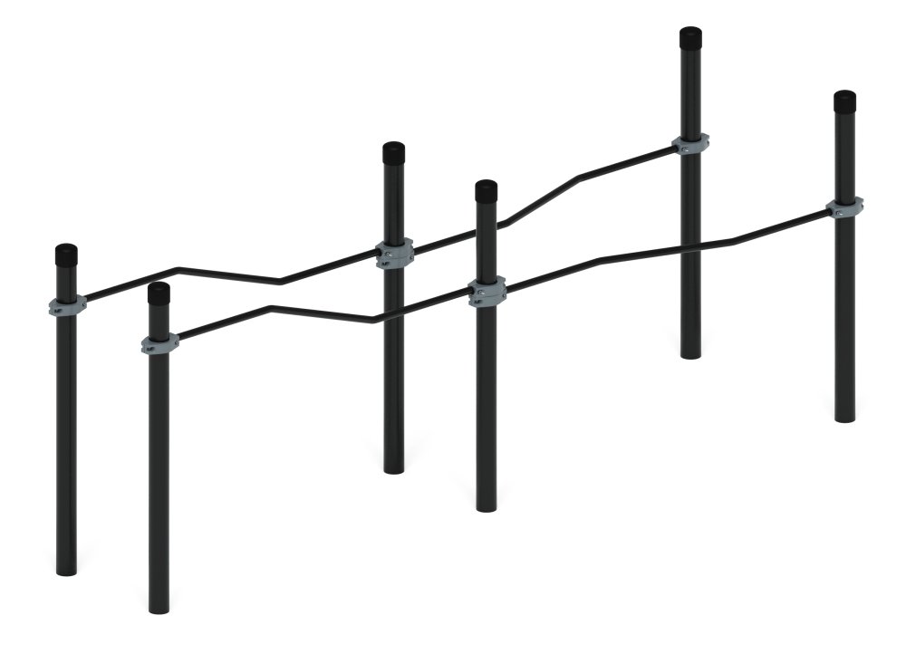 Воркаут ЛОВ 89 серый ВТ 101.17-03