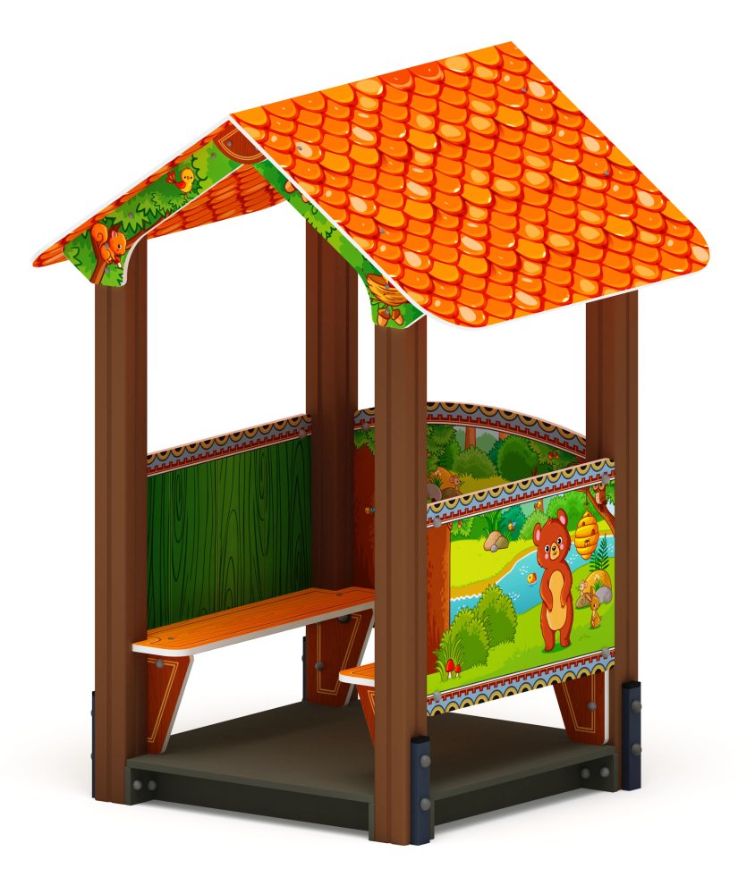 Домик малый 2 (Полянка) МФ 10.01.02-04