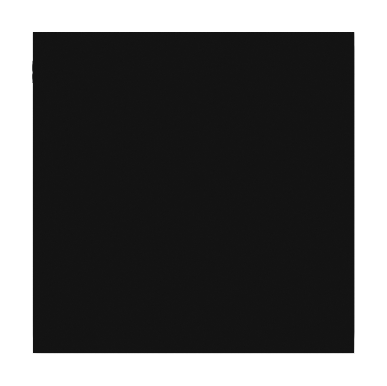 Урна парковая (черная) - МФ 50.02.01-01  (под анкера)