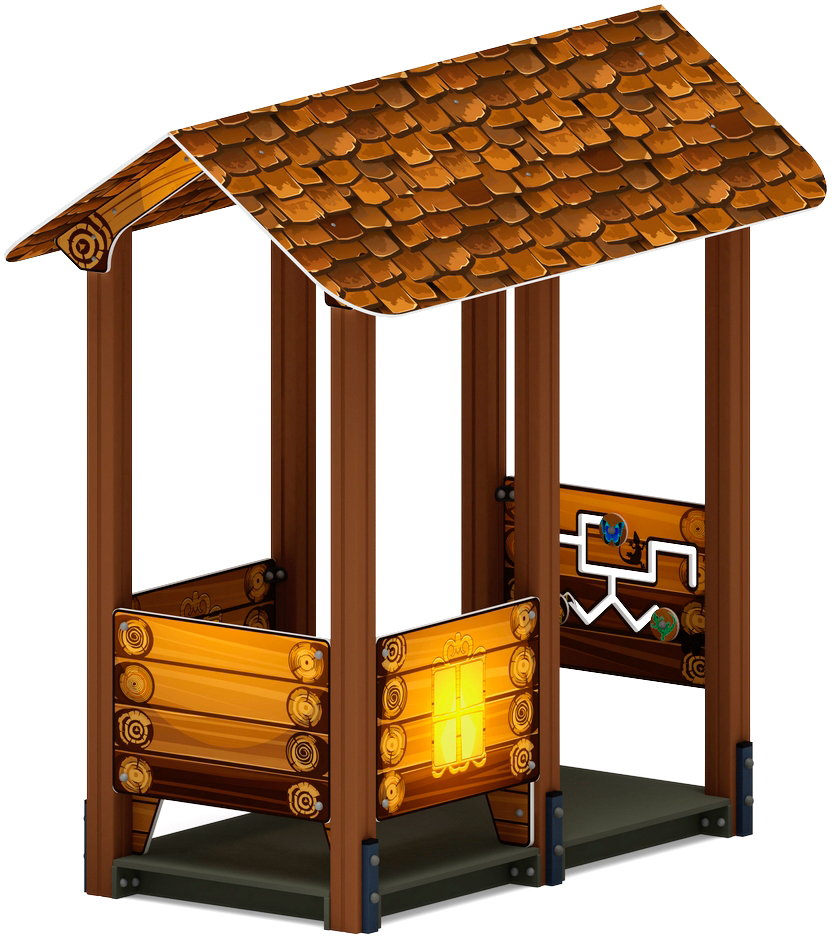 Домик средний 2 (Эко) МФ 10.01.06-02