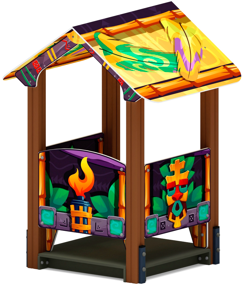 Домик малый 2 (майя) МФ 10.01.02-03