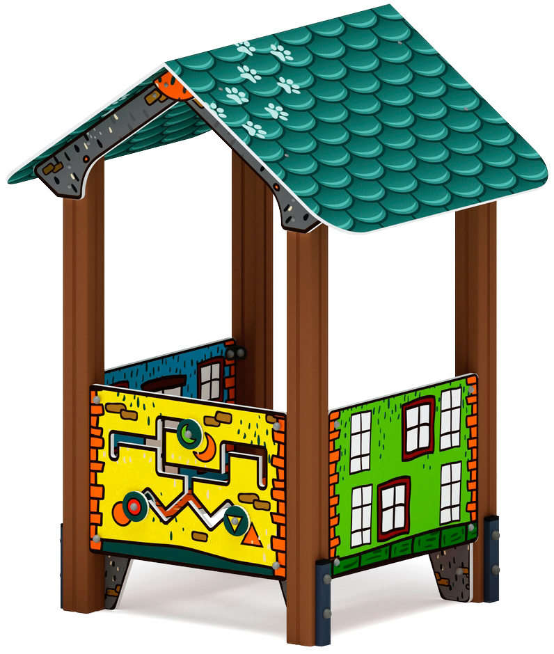 Домик малый 3 (город) МФ 10.01.03-01