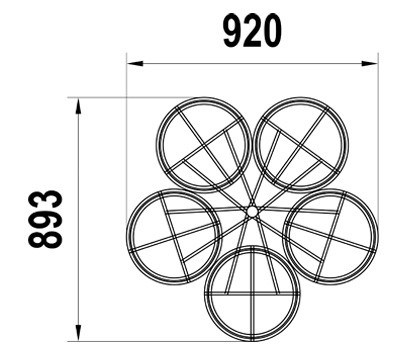 Цветочница кашпо ЦК-1.4