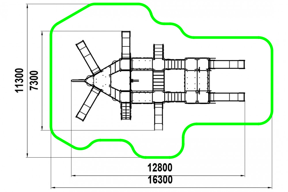 Игровой комплекс "Фрегат" ИКС-1.53.1