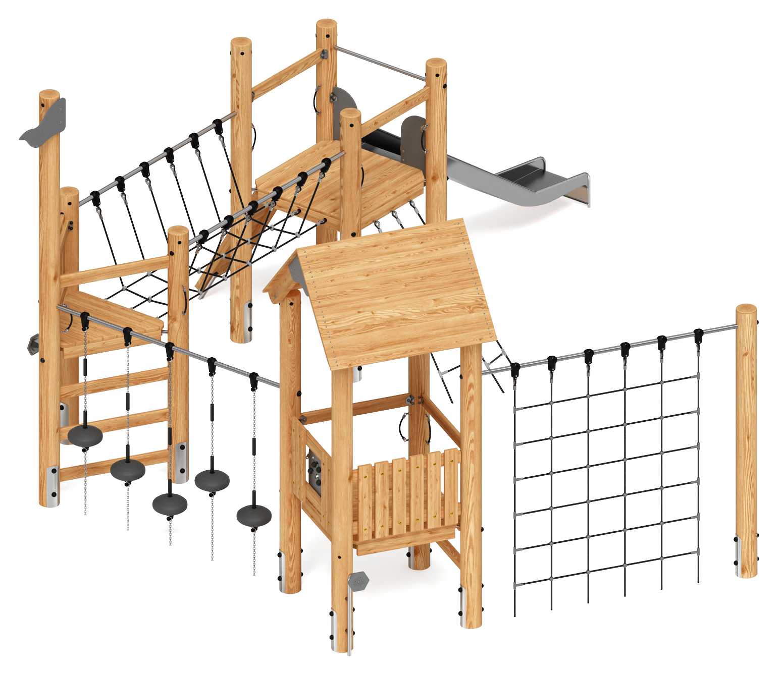 Игровой комплекс (лиственница) ДИК 2.24.02-Л