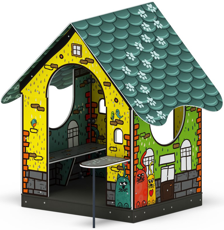 Домик мини тип 2 (Город) - МФ 10.01.11-02