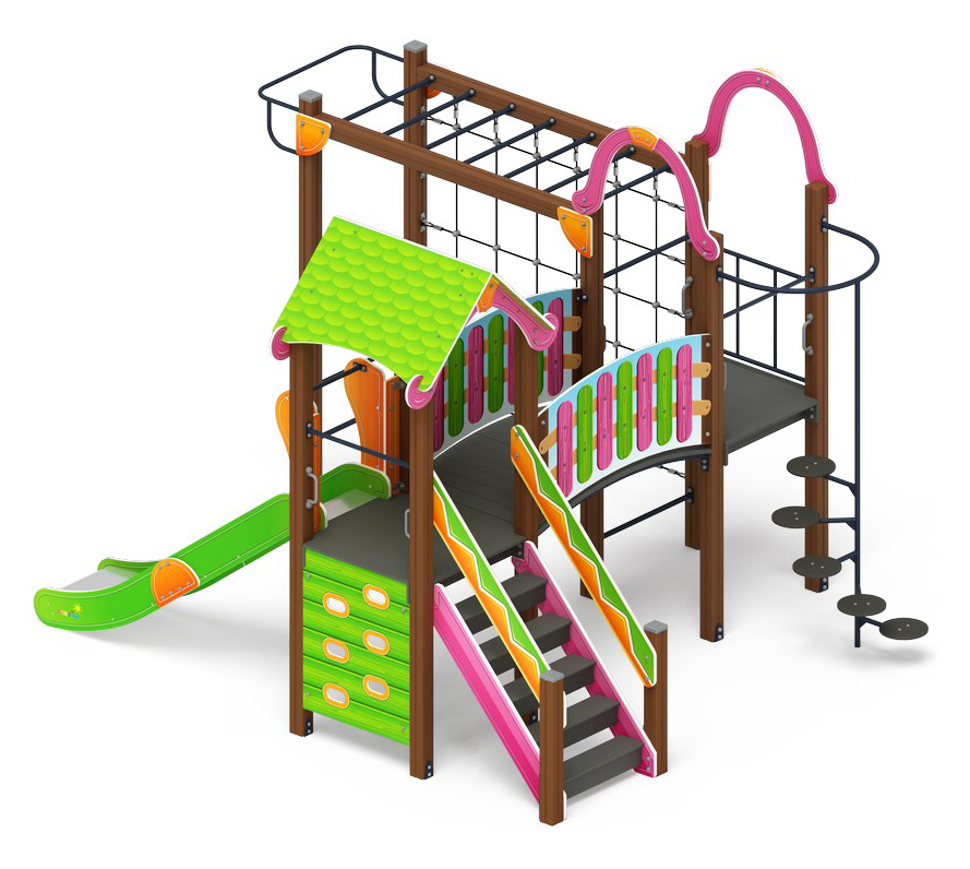 Лукоморье - ДИК 2.25.06-01.С - Игровой комплекс H=1200