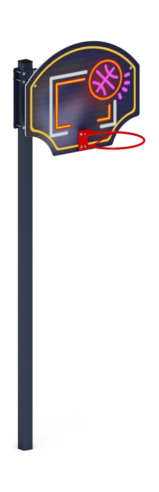 Стойка баскетбольная мини (неон) - СО 1.70.01-02