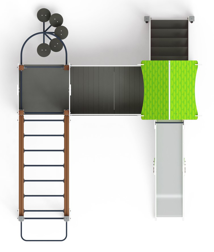 Лукоморье - ДИК 2.25.06-01.С - Игровой комплекс H=1200