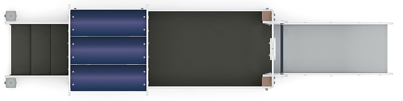 Паровозик (серо-синий) мини - ДИК 1.03.5.01-14 - Игровой комплекс H=750