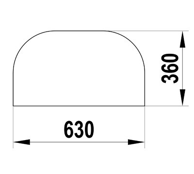 Урна "Два бака" со вставками У-1.8
