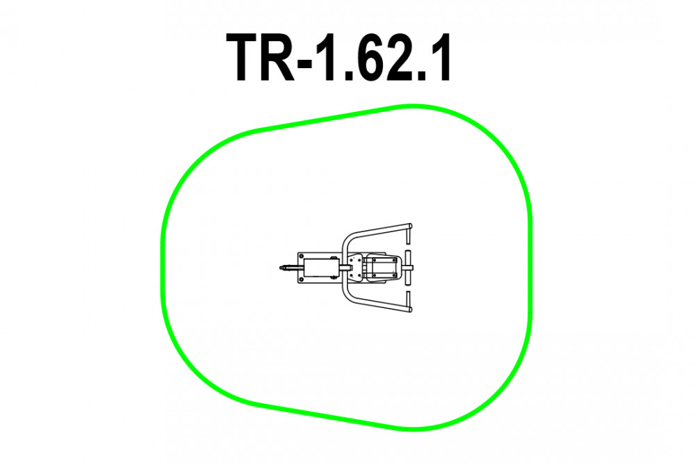 Тренажер «Вертикальная тяга» с изменяемой нагрузкой ТР-1.62.1