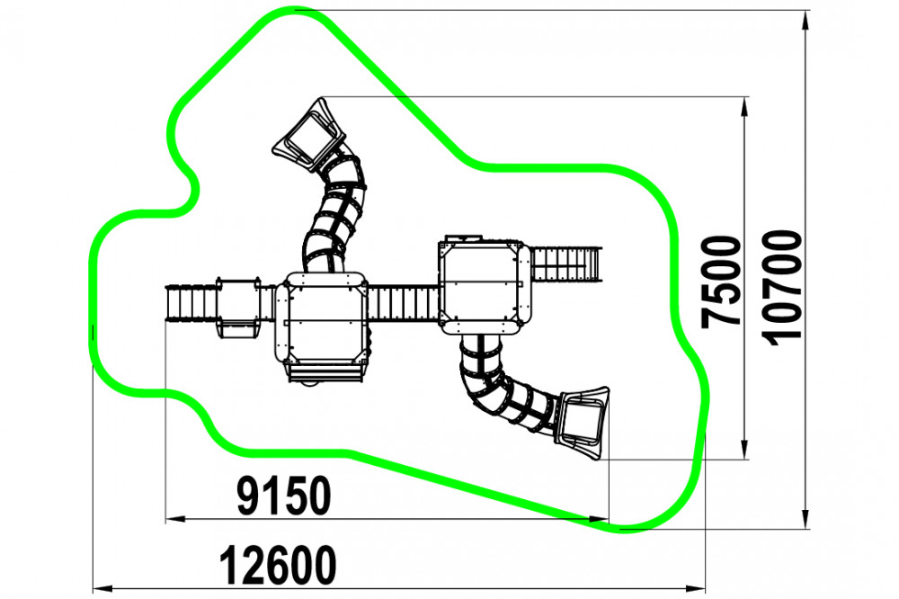 Игровой комплекс "Урбан" ИКС-1.130