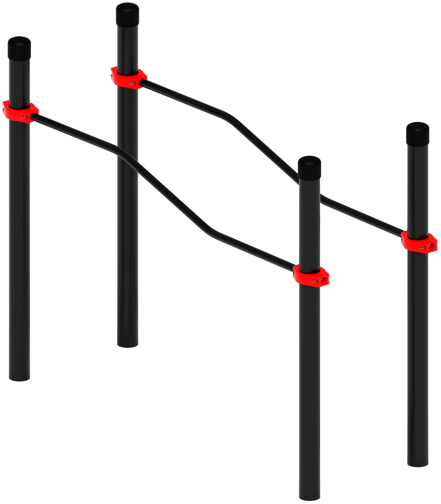 Воркаут ЛОВ 108 красный ВТ 102.06-01