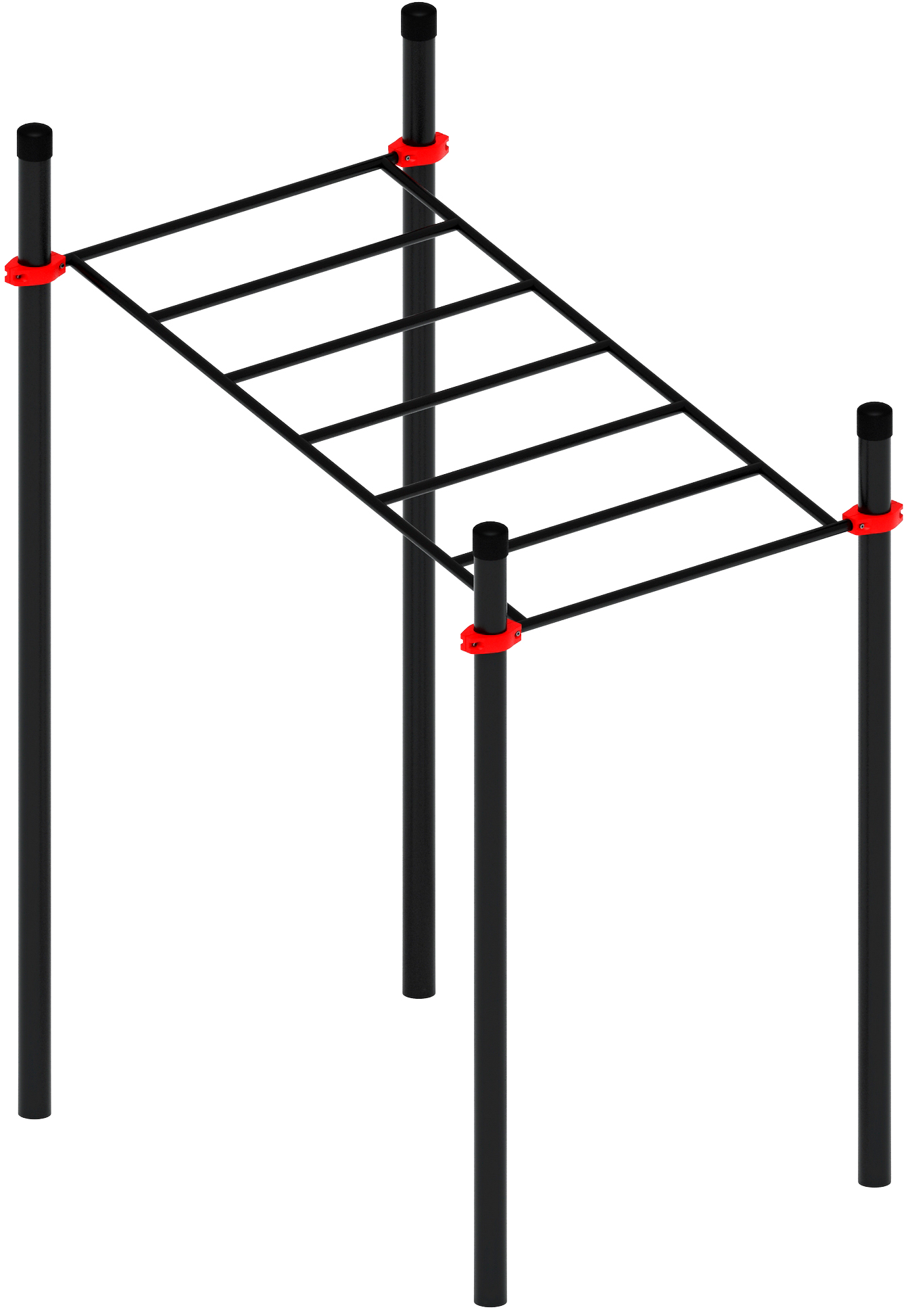 Воркаут ЛОВ 108 красный ВТ 102.07-01