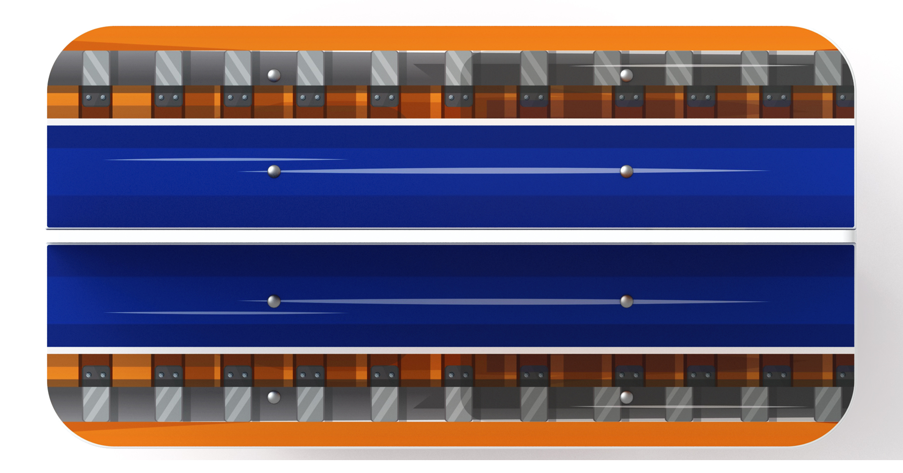 Вагончик - Скамейка детская - МФ 41.03.07