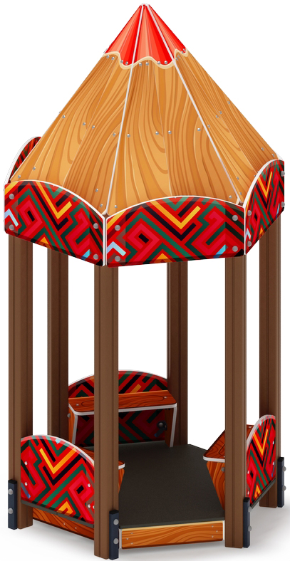 Домик Карандаши - МФ 10.26.01-01