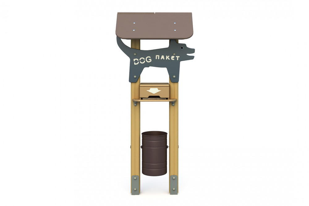 Урна для собачьих площадок ДС-1.14