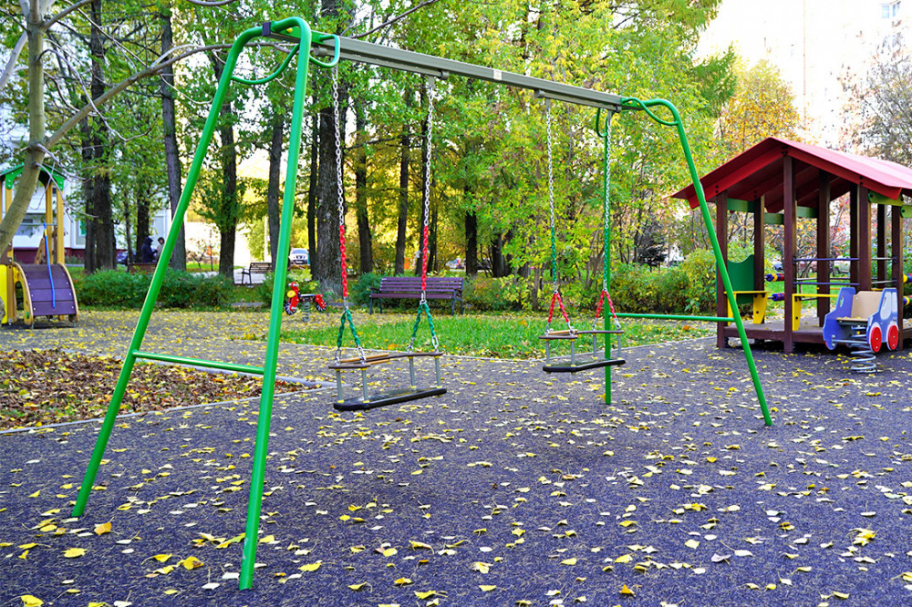 Качели на цепочках двойные КАЧ-1.13