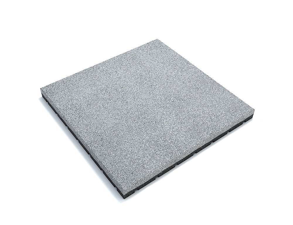 Резиновая плитка 500х500х40 мм