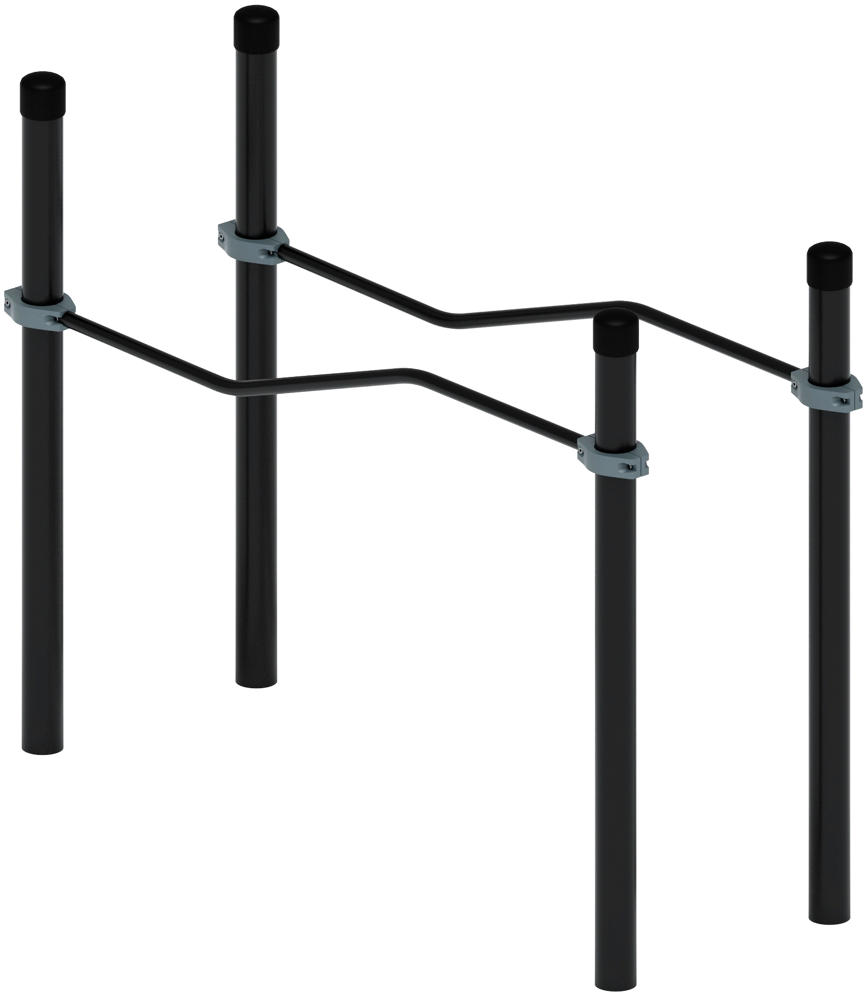 Воркаут ЛОВ 108 серый ВТ 102.06-03