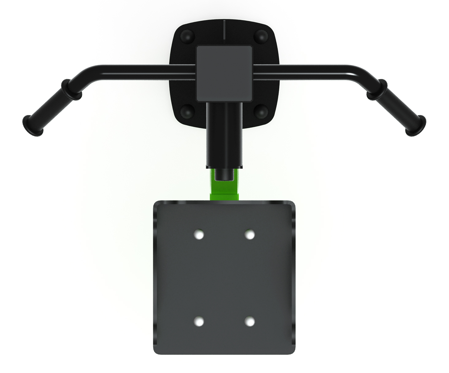 Маятник (зеленый) - Уличный тренажер - СТ 004-12.П