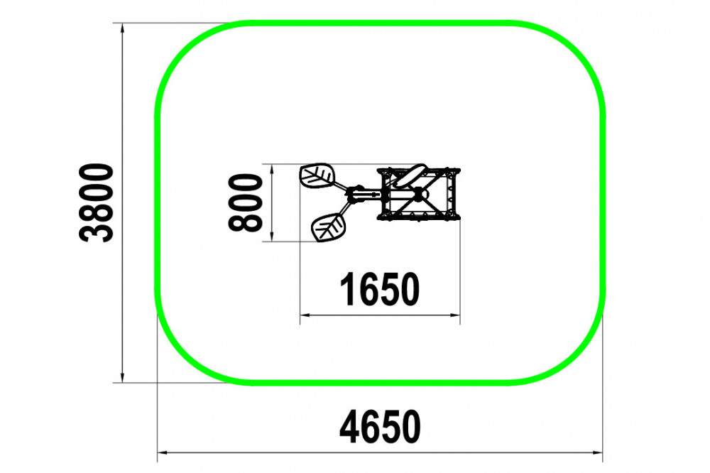 Скамейка детская СД-1.25