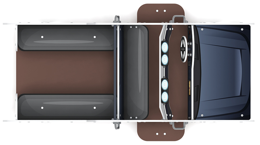 Джип пикап Металлик - Беседка машинка - МФ 10.03.10-11